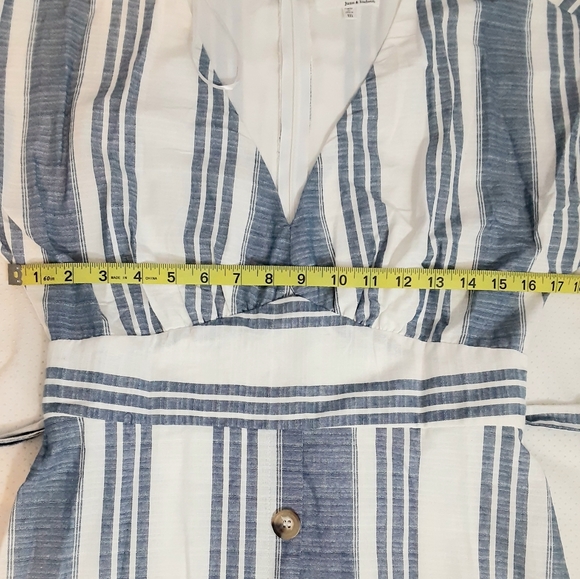 NWT June & Hudson striped dress Sz M - Picture 5 of 11